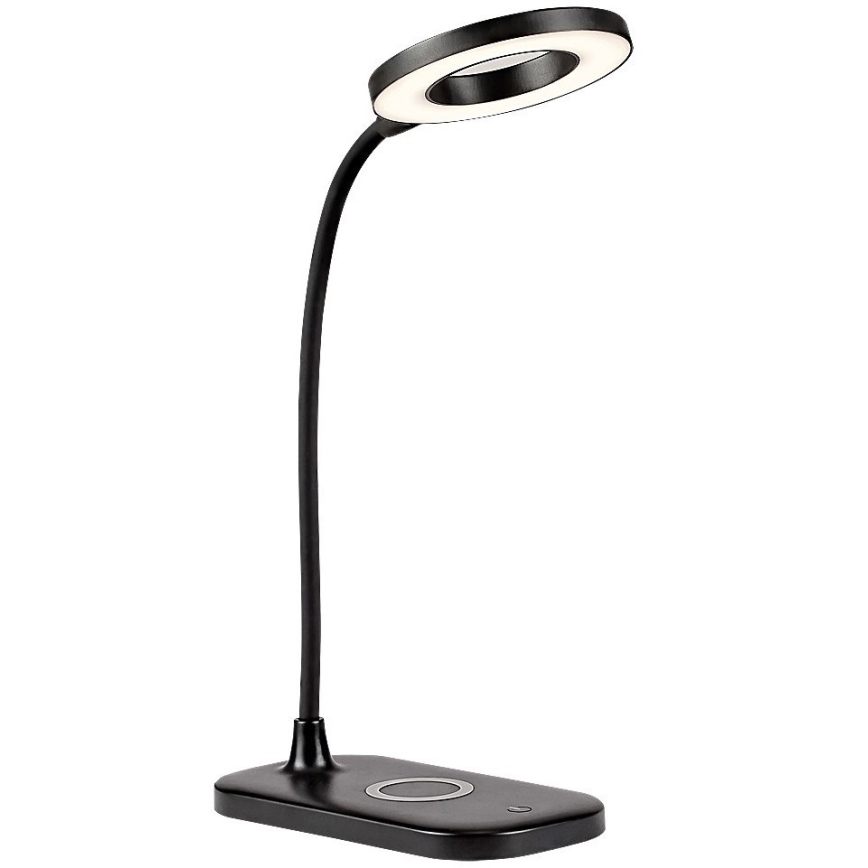Rabalux - LED Hämardatav puutetundlik laualamp juhtmevaba laadimisega LED/5W/5V 2700-6000K must