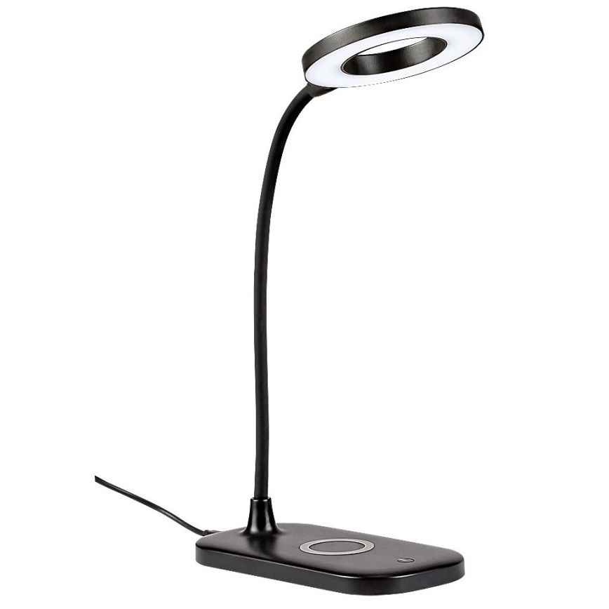 Rabalux - LED Hämardatav puutetundlik laualamp juhtmevaba laadimisega LED/5W/5V 2700-6000K must