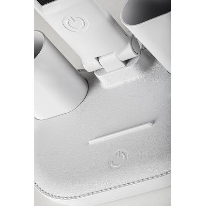 Rabalux - hämardatav LED-laualamp ventilaatoriga ja ekraaniga LED/7W/5V 3000/4000/6500K