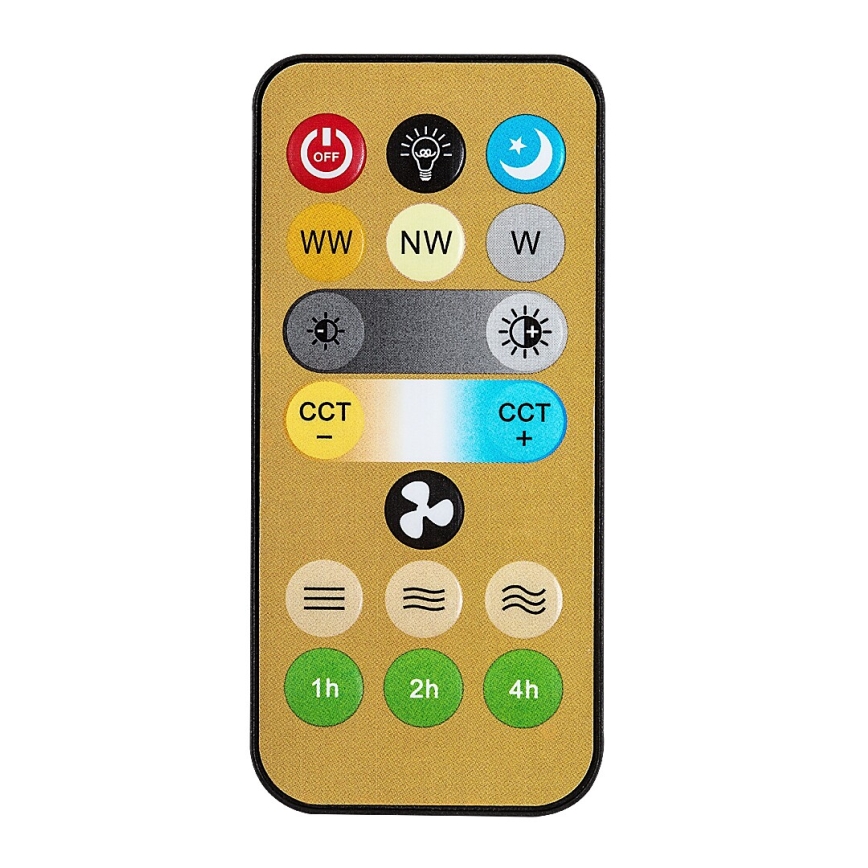 Rabalux - LED hämardatav põrandalamp ventilaatoriga 1xE27/16W/230V 3000-6500K