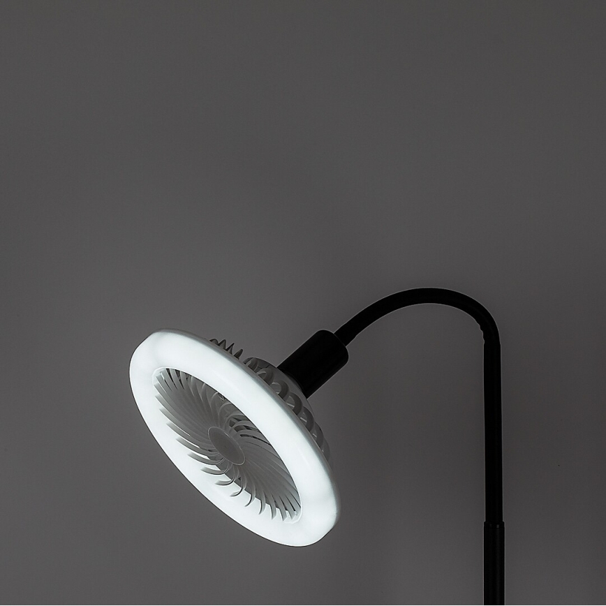 Rabalux - LED hämardatav põrandalamp ventilaatoriga, läbimõõt 30 cm 1xE27/16W/230V 3000-6500K + kaugjuhtimispult