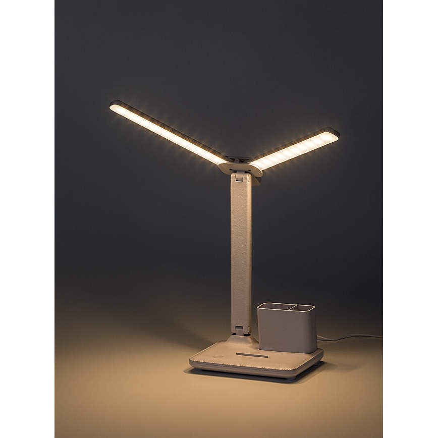 Rabalux - LED-hämardatav puutekontrolliga laualamp LED/5W/5V 3000/4000/6500K