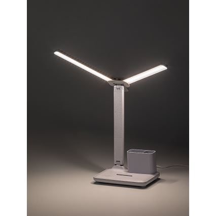 Rabalux - LED-hämardatav puutekontrolliga laualamp LED/5W/5V 3000/4000/6500K