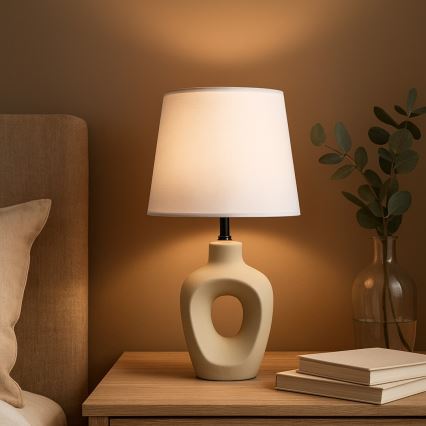 Rabalux - Laualamp 1xE14/25W/230V beež