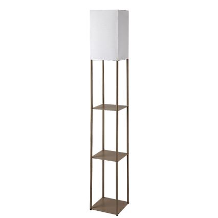 Rabalux - põrandalamp riiulitega 1xE27/40W/230V beež