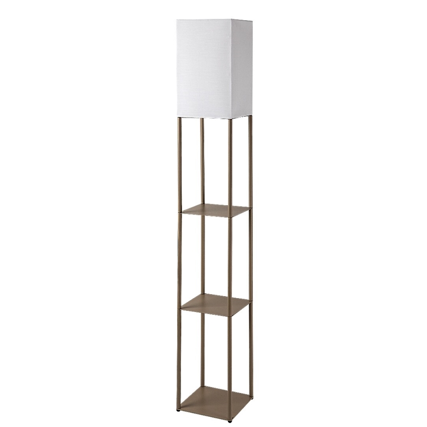 Rabalux - põrandalamp riiulitega 1xE27/40W/230V beež