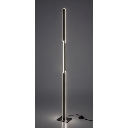 Rabalux - LED Hämardatav põrandalamp LED/33W/230V 3000/4000K must