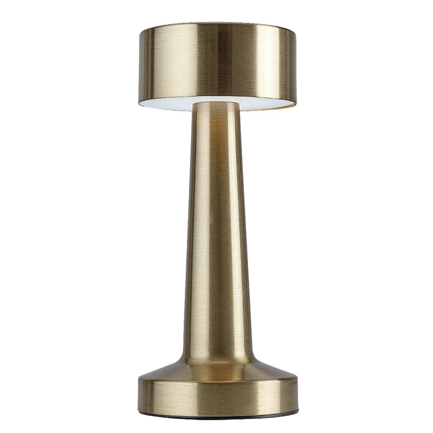 Rabalux - LED Laetav puutetundlik laualamp LED/2,7W/5V 1200mAh 3000/4000/6000K kuldne