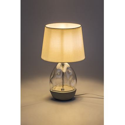 Rabalux - Laualamp 1xE27/40W/230V valge