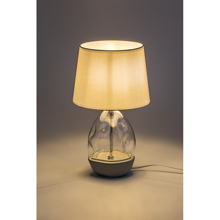 Rabalux - Laualamp 1xE27/40W/230V valge