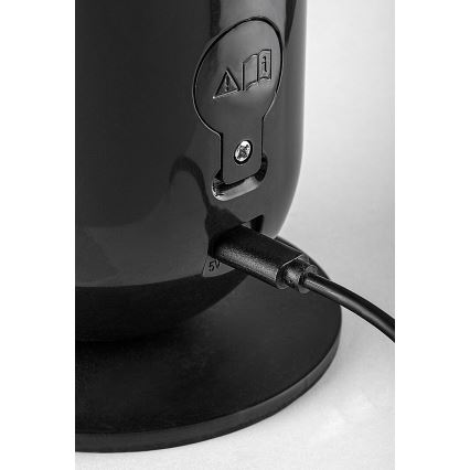Rabalux - LED RGB Hämardatav laualamp LED/5W/230V must