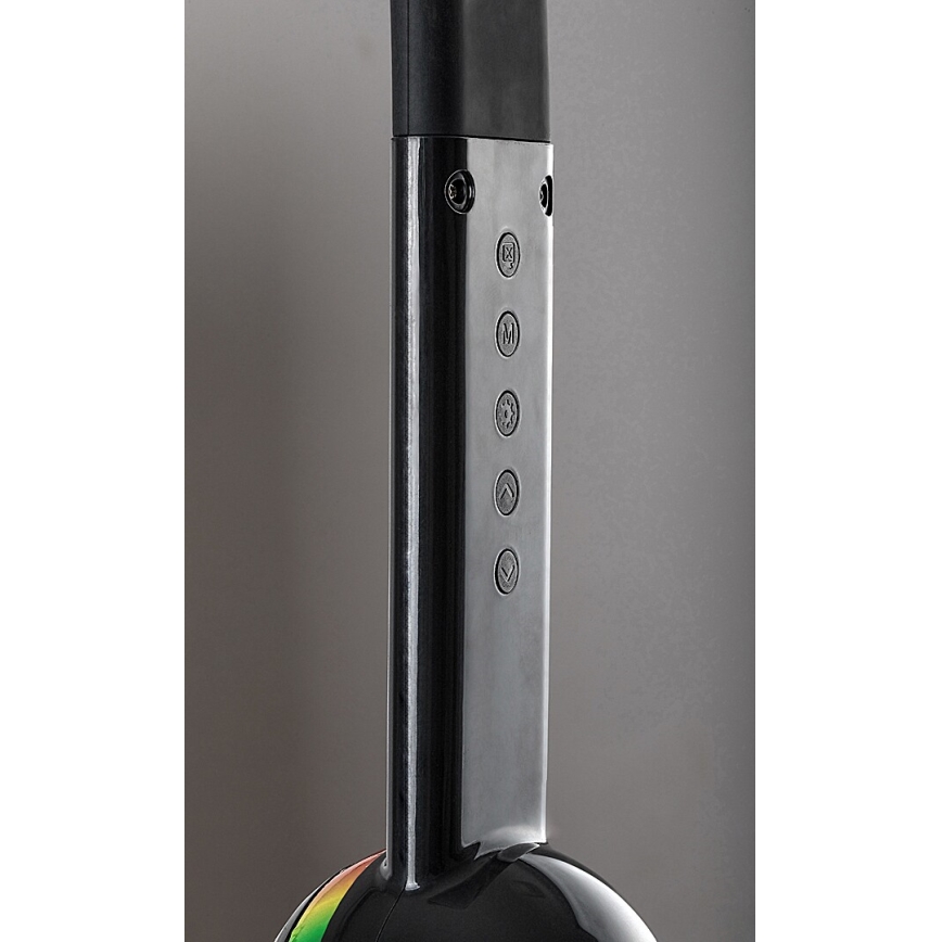 Rabalux - LED RGB Hämardatav laualamp LED/5W/230V must