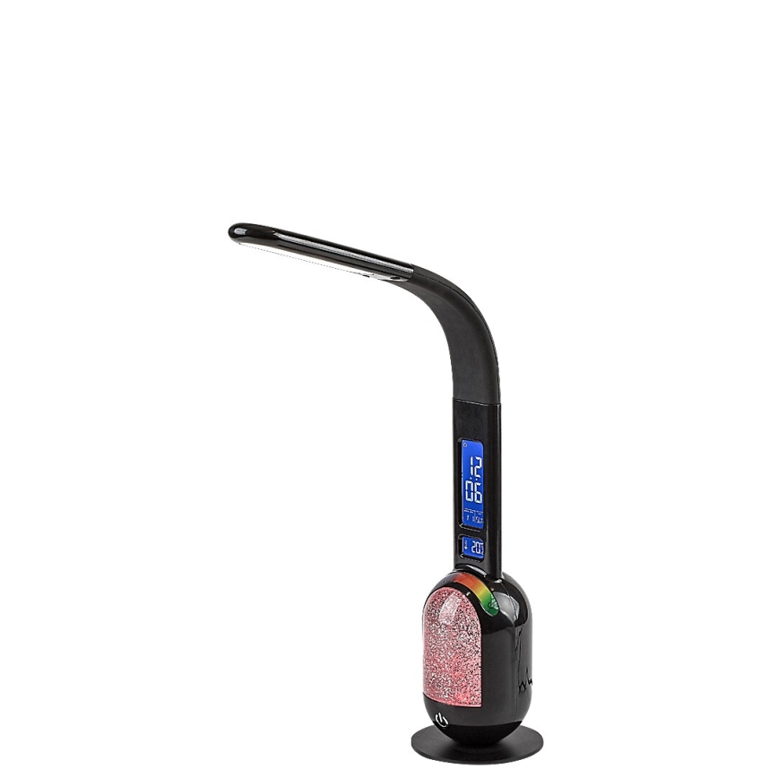 Rabalux - LED RGB Hämardatav laualamp LED/5W/230V must