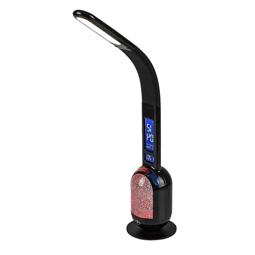 Rabalux - LED RGB Hämardatav laualamp LED/5W/230V must