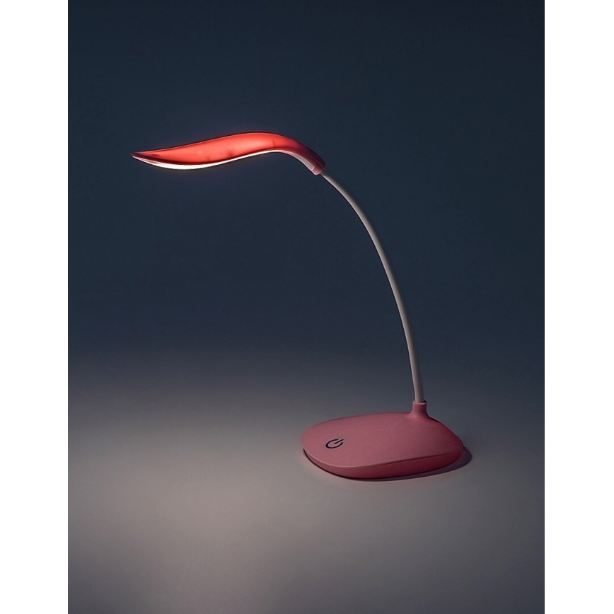 Rabalux - LED Hämardatav paindlik laualamp LED/2W/5V roosa