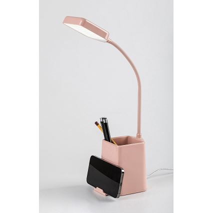 Rabalux - LED Hämardatav laualamp LED/6W/230V 5000K roosa