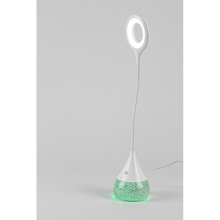 Rabalux - LED RGB Hämardatav laualamp LED/4W/230V valge