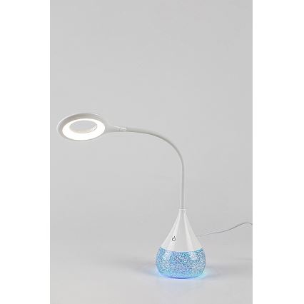 Rabalux - LED RGB Hämardatav laualamp LED/4W/230V valge