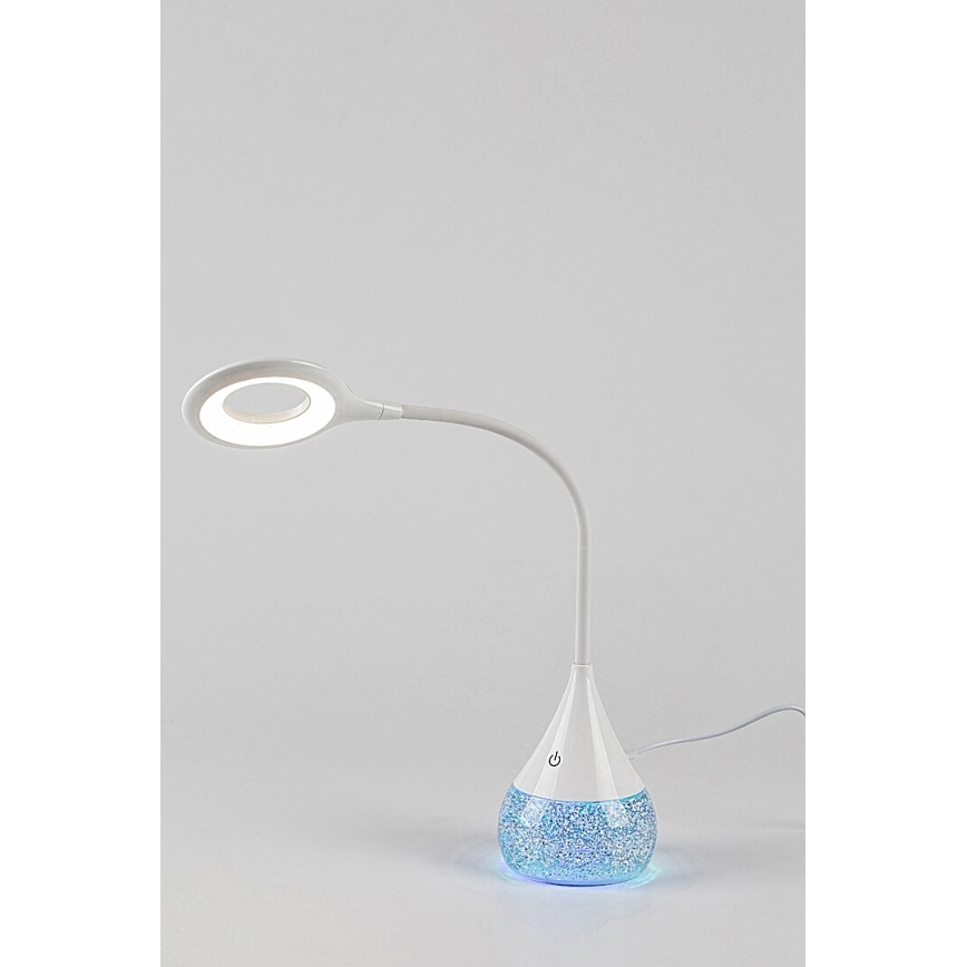 Rabalux - LED RGB Hämardatav laualamp LED/4W/230V valge