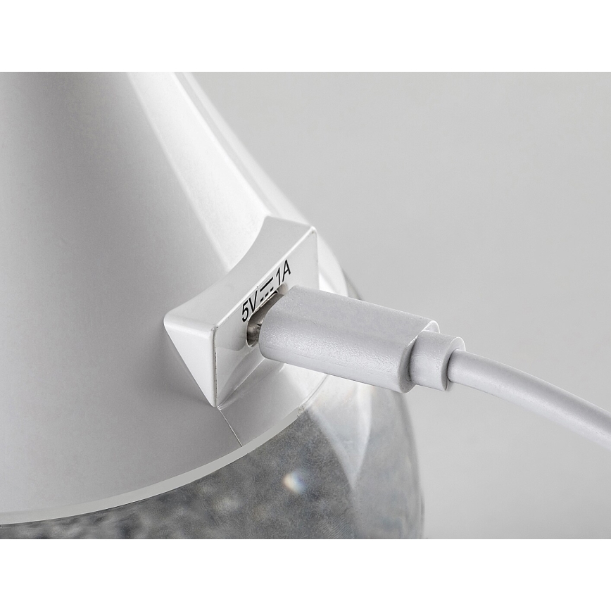 Rabalux - LED RGB Hämardatav laualamp LED/4W/230V valge