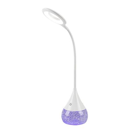 Rabalux - LED RGB Hämardatav laualamp LED/4W/230V valge