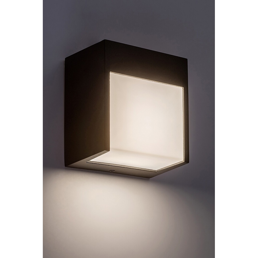 Rabalux - LED Väli seinavalgusti LED/12W/230V must IP54