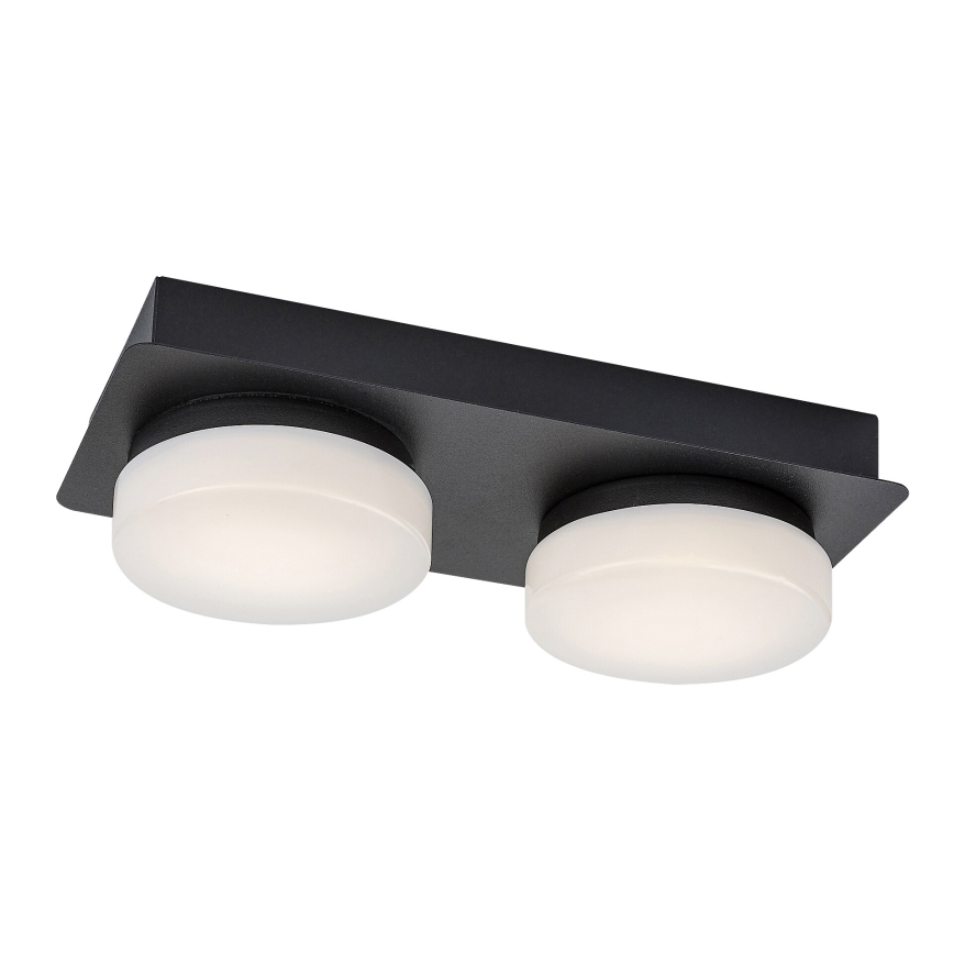 Rabalux - LED Laevalgusti vannituppa 2xLED/5,5W/230V IP44 must