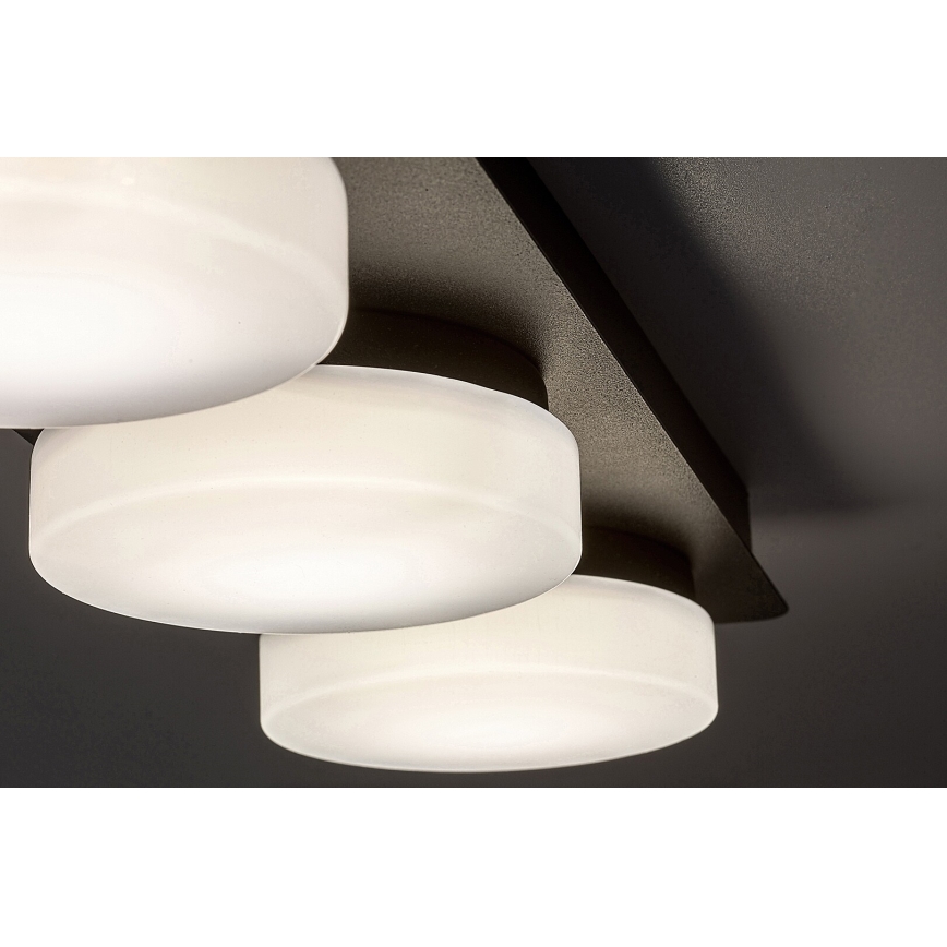 Rabalux - LED Laevalgusti vannituppa 3xLED/6W/230V IP44 must