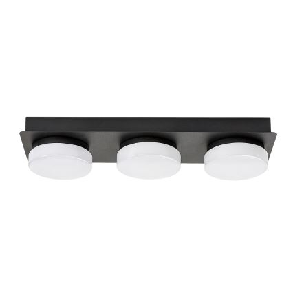 Rabalux - LED Laevalgusti vannituppa 3xLED/6W/230V IP44 must