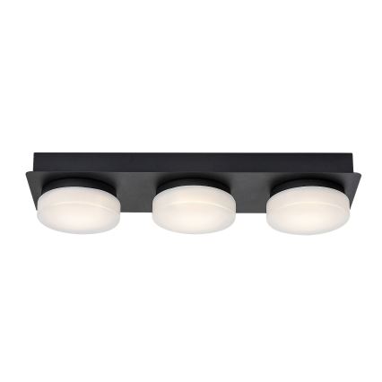 Rabalux - LED Laevalgusti vannituppa 3xLED/6W/230V IP44 must