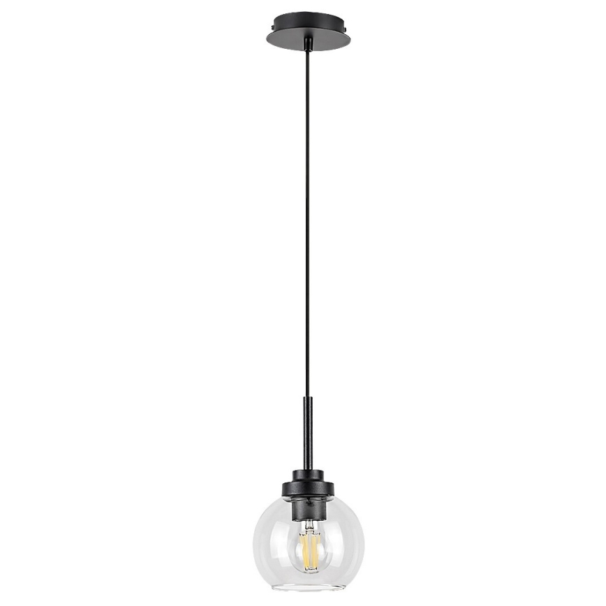 Rabalux - Lühter vannituppa 1xE27/15W/230V must IP44