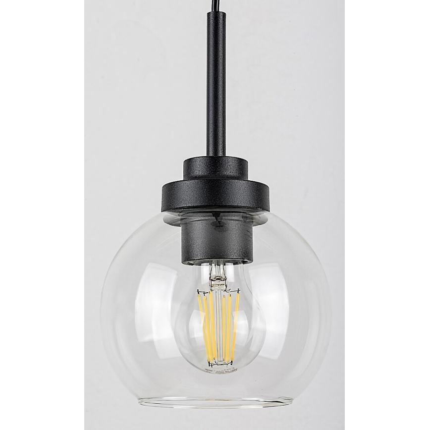 Rabalux - Lühter vannituppa 1xE27/15W/230V must IP44