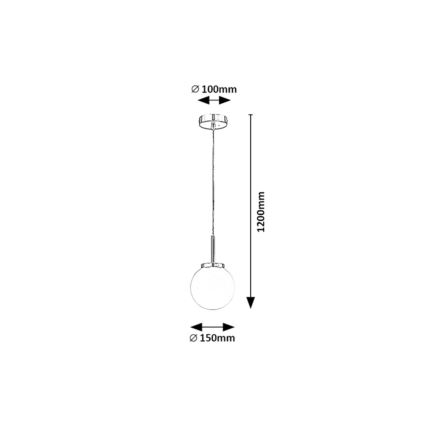 Rabalux - Vannitoalühter 1xE14/40W/230V IP44 läikiv kroom