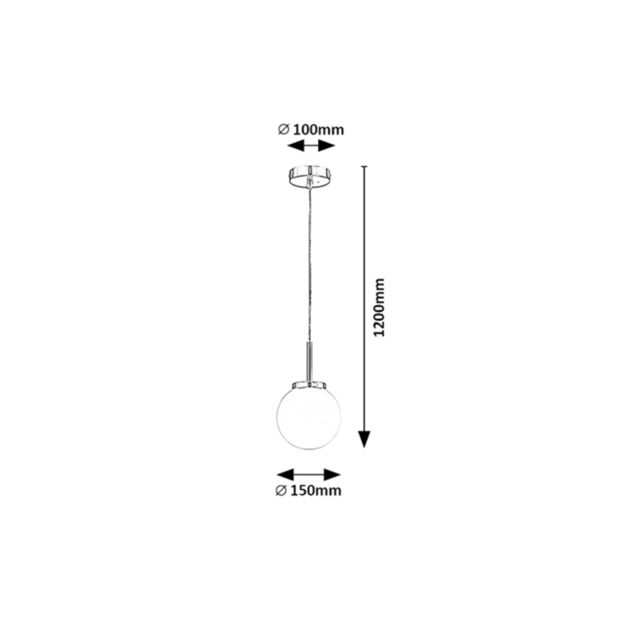 Rabalux - Vannitoalühter 1xE14/40W/230V IP44 läikiv kroom