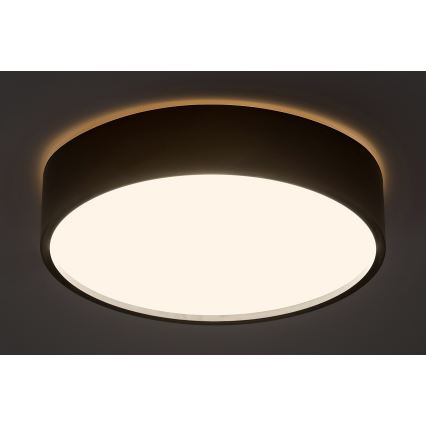 Rabalux - LED Laevalgusti LED/18W/230V IP44 4000K d. 28 cm must