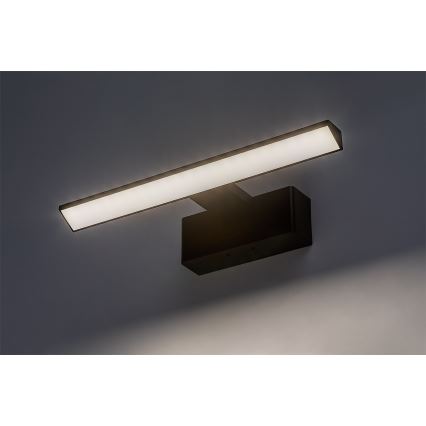 Rabalux - LED vannitoa peeglivalgusti LED/6W/230V IP44 30 cm must