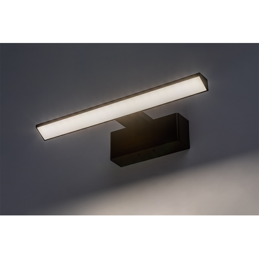 Rabalux - LED vannitoa peeglivalgusti LED/6W/230V IP44 30 cm must