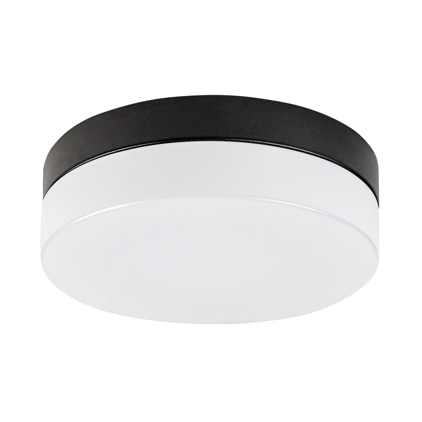 Rabalux - LED Laevalgusti vannituppa LED/18W/230V IP44 4000K d. 28 cm must