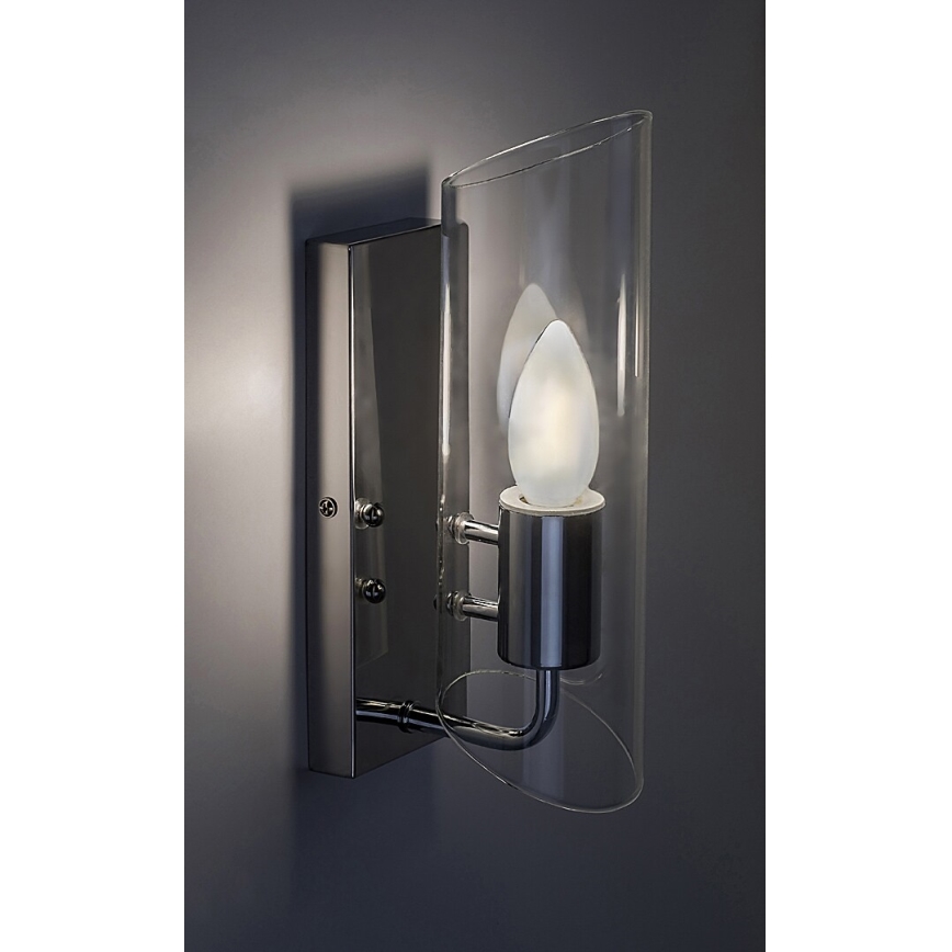 Rabalux - Seinavalgusti vannituppa 1xE14/12W/230V IP44 läikiv kroom