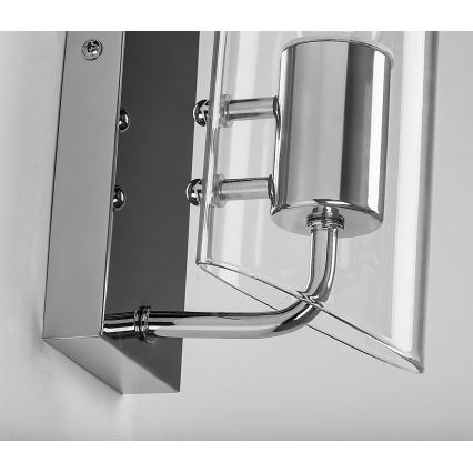 Rabalux - Seinavalgusti vannituppa 1xE14/12W/230V IP44 läikiv kroom