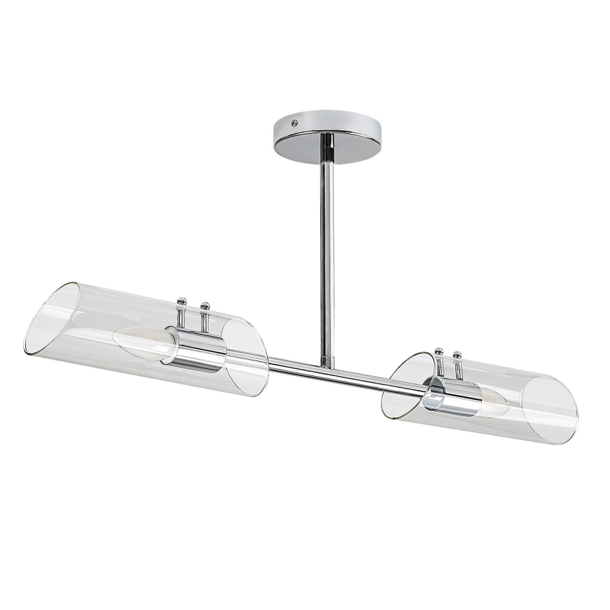 Rabalux - Vannitoa ripplühter 2xE14/12W/230V IP44 läikiv kroom
