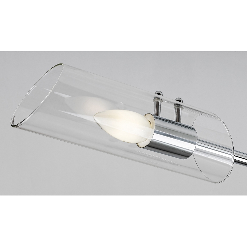 Rabalux - Vannitoa ripplühter 2xE14/12W/230V IP44 läikiv kroom