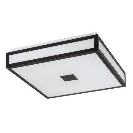 Rabalux - LED vannitoa laevalgusti LED/18W/230V IP44 must 30x30 cm