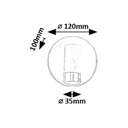 Rabalux - LED Kohtvalgusti seinale LED/3W/230V 4000K
