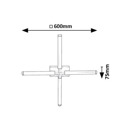 Rabalux - LED Seinavalgusti vannituppa LED/16W/230V 4000K IP44
