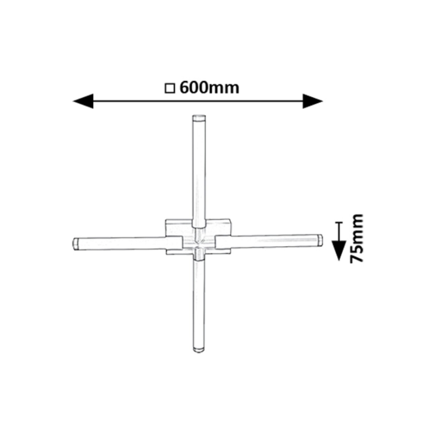 Rabalux - LED Seinavalgusti vannituppa LED/16W/230V 4000K IP44