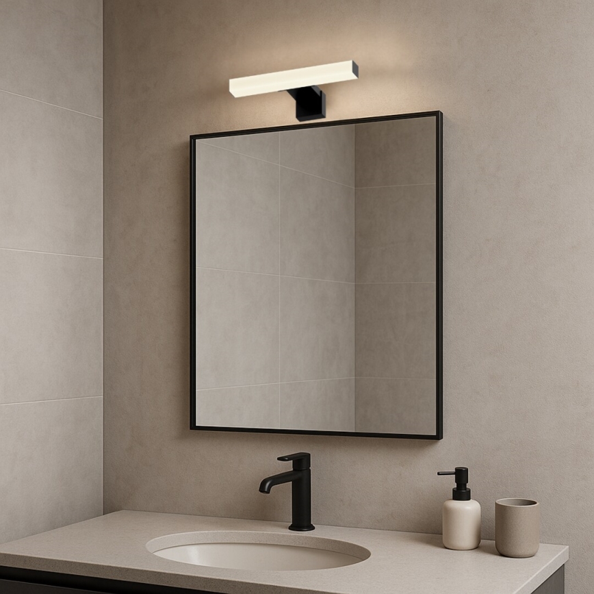 Rabalux - LED-vannitoa peeglivalgusti LED/4W/230V IP44 20 cm must