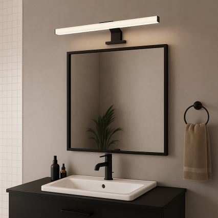Rabalux - LED vannitoa peeglivalgusti, 9W/230V, IP44, 60 cm, must