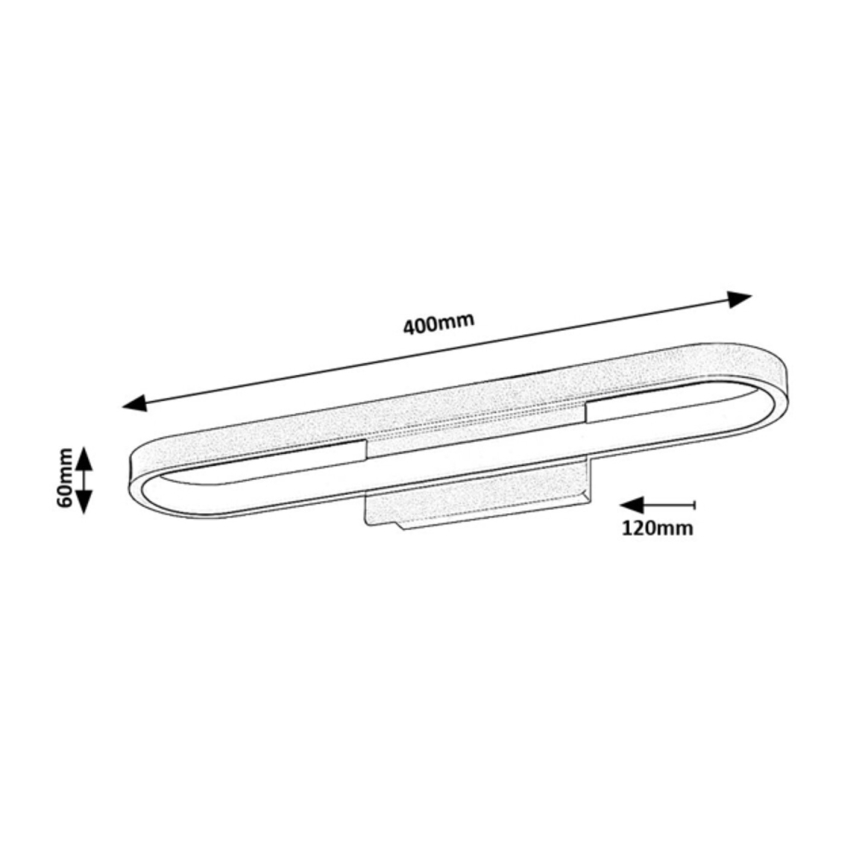 Rabalux - LED vannitoa peegli valgusti LED/15W/230V IP44 40 cm