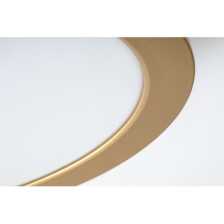 Rabalux - LED-vannitoa laelamp 24W/230V Ø 22 cm IP44 kuldne